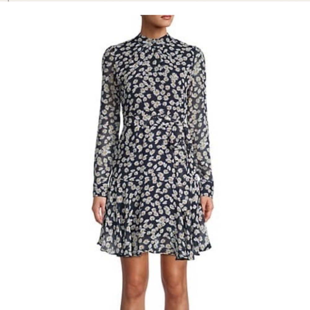 70/21 Daisy Long Sleeve Printed Dress